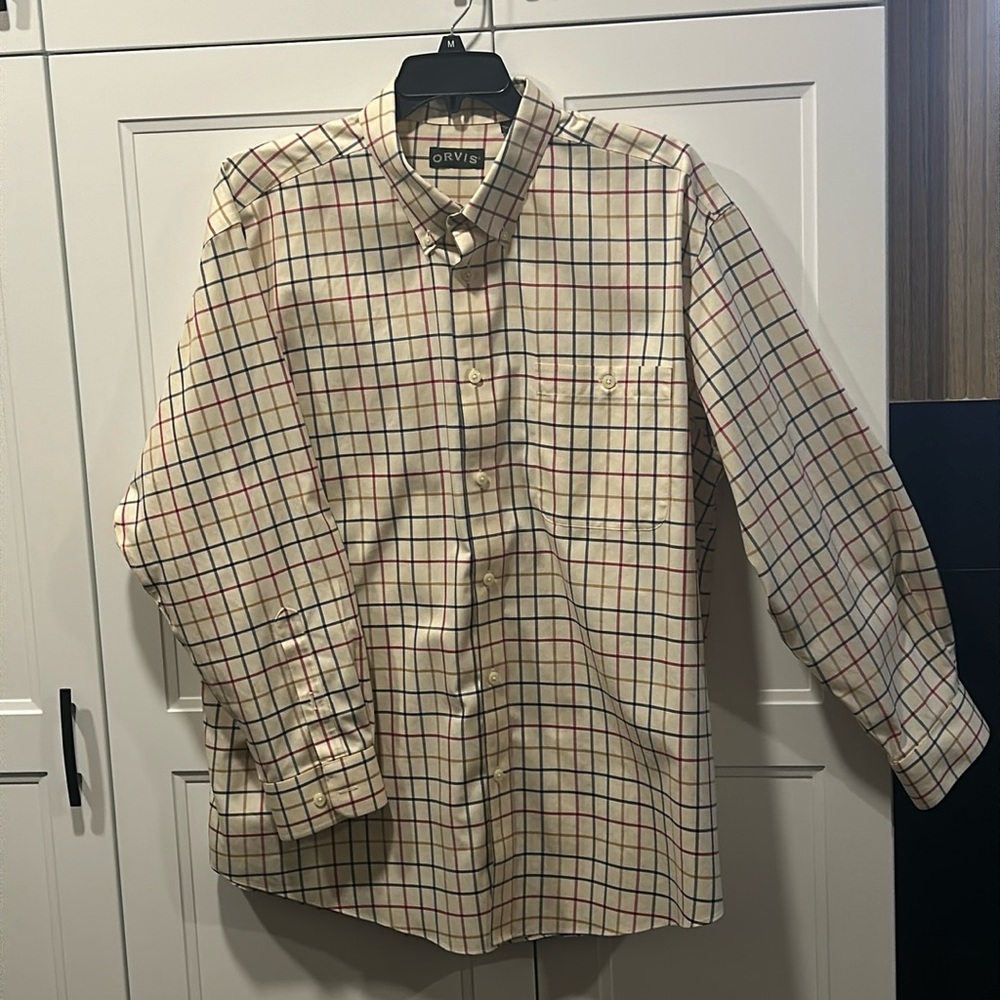 Orvis men’s casual dress shirt.